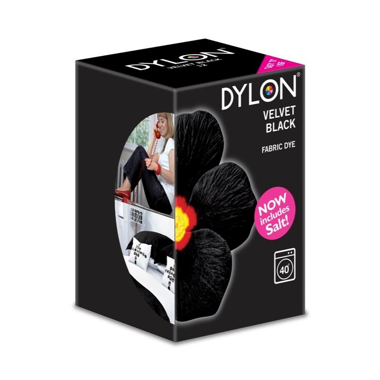 machine stereo uitroepen Dylon Textielverf zwart Velvet Black - mijndrogisterij.com - drogisterij  Schippers vertrouwen sinds 1886