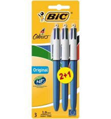 bic 4-kleuren balpen