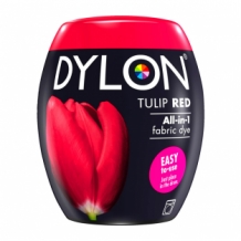 dylon pod tulip red