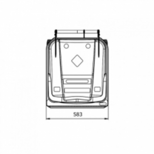 240L container groen GFT