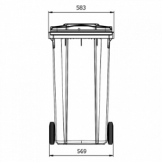 240L container groen GFT