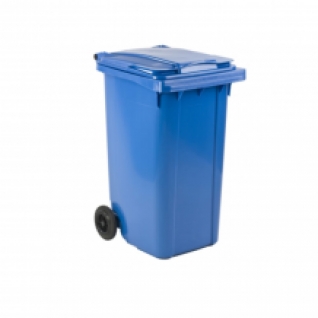 240L container blauw papier en karton
