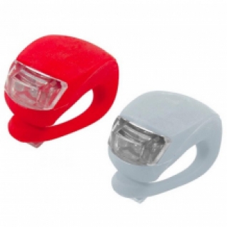 Led set fietsverlichting 2 stuks (wit en rood)