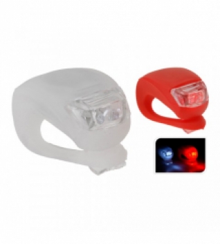 Led set fietsverlichting 2 stuks (wit en rood)