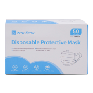 mondmasker blauw