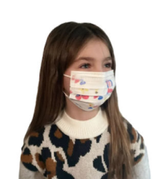 mondmasker kinderen print